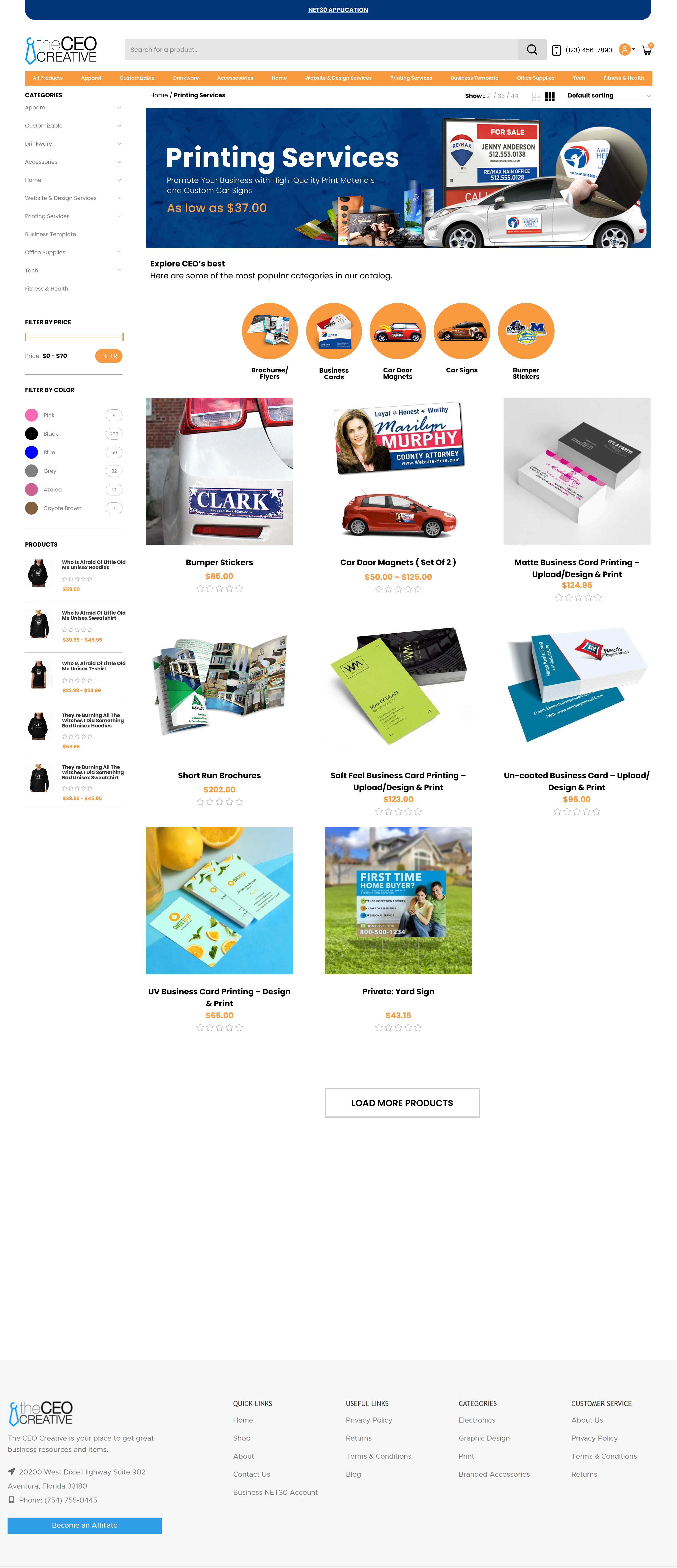 Printing Services